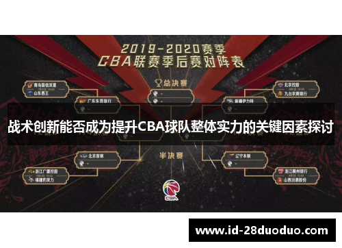 战术创新能否成为提升CBA球队整体实力的关键因素探讨